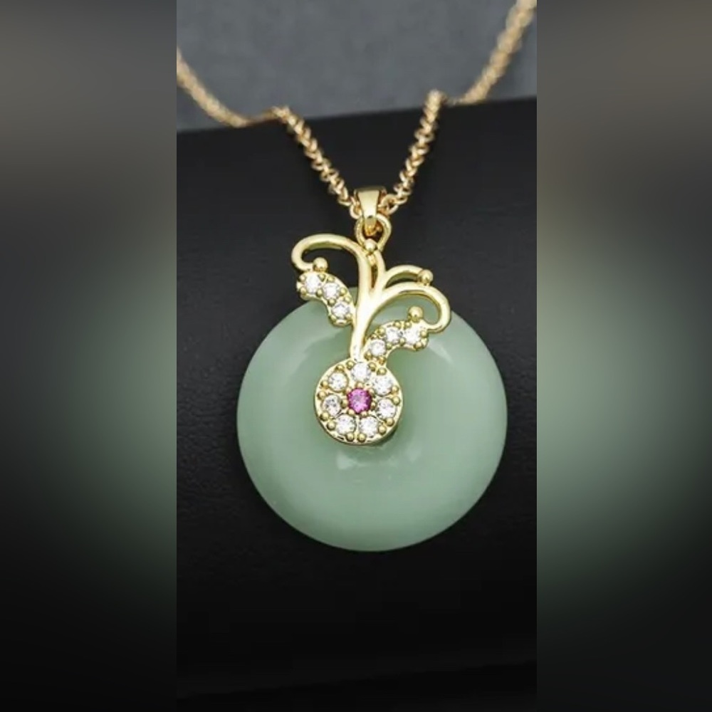 Jade necklace